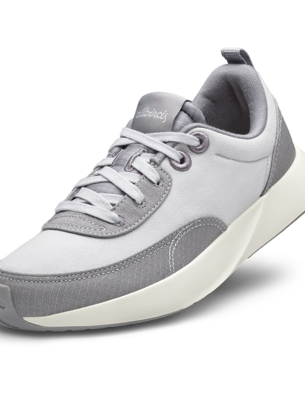 Allbirds Light Gray and White Courier Sneakers women’s size 9